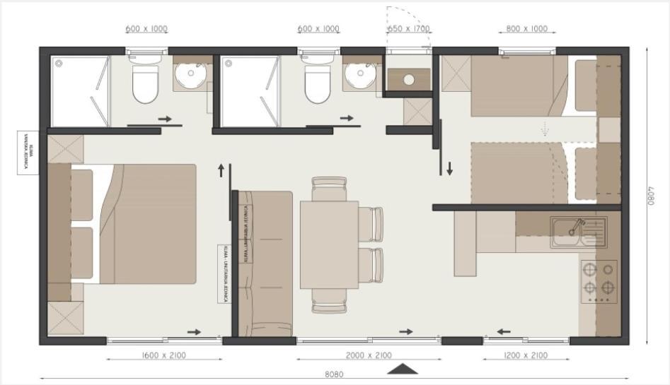 La Mer Mobil Home 비오그라드나모루 외부 사진